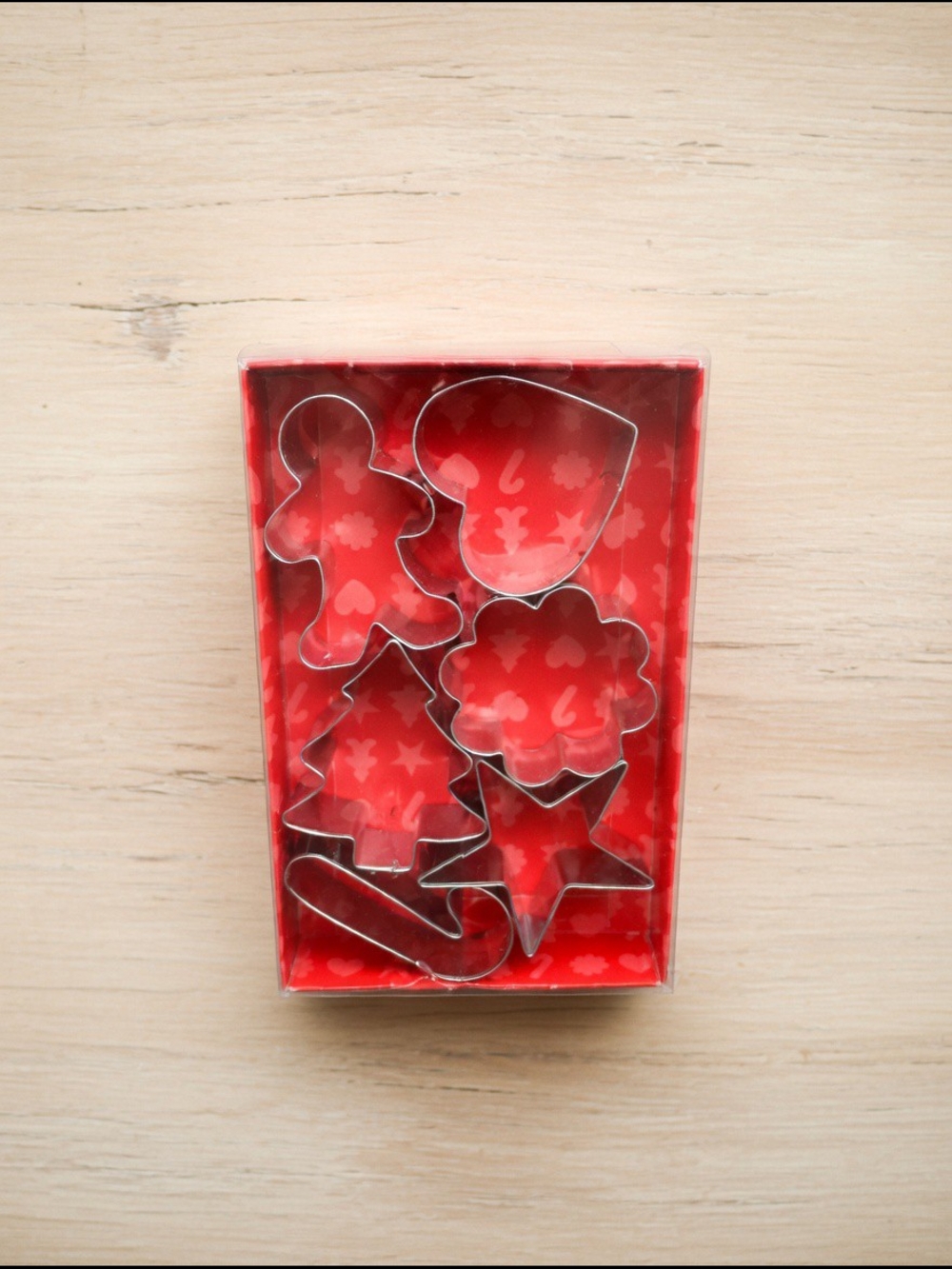 Holiday Cookie Cutter Set - Red